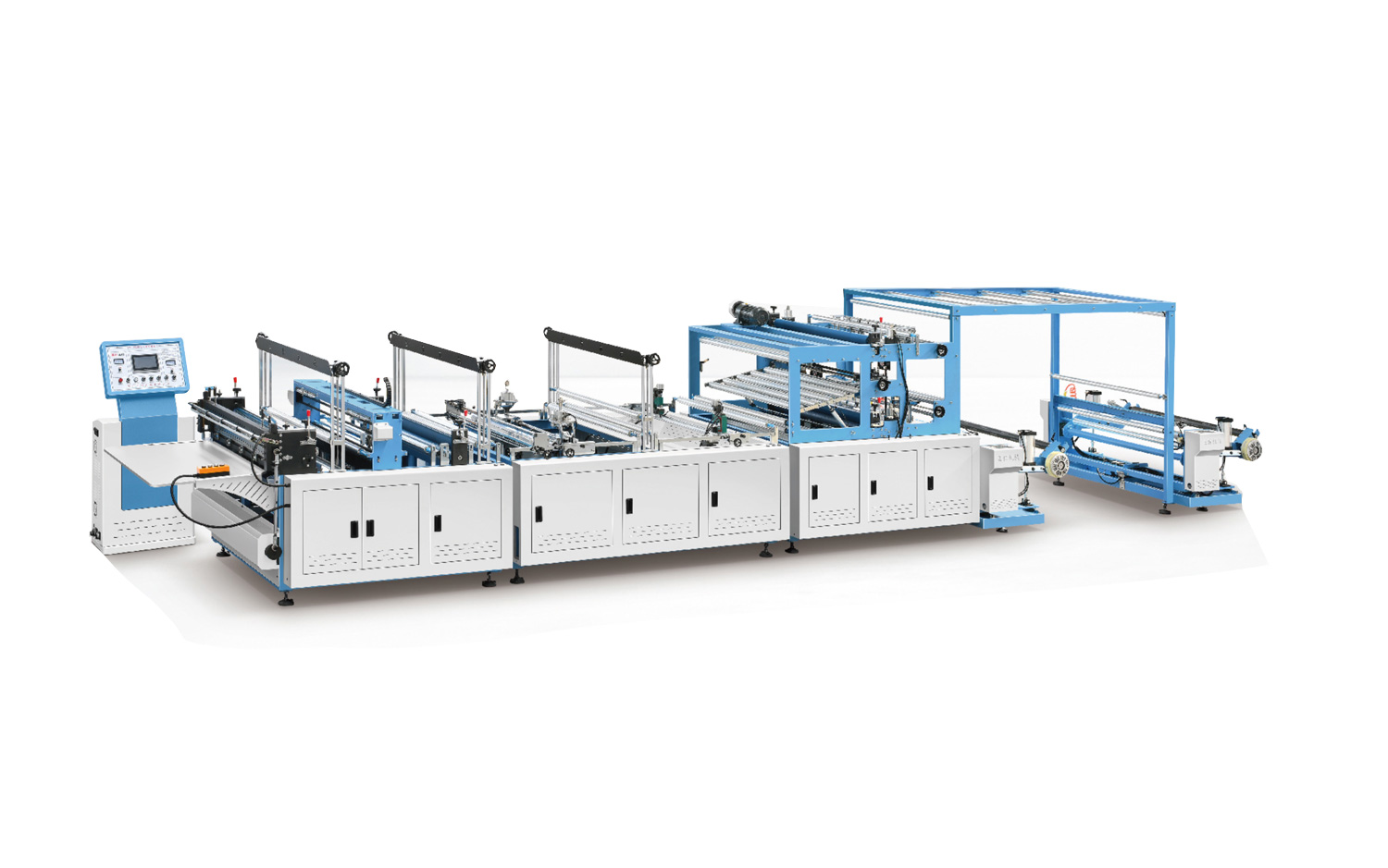 ZXL-1300雙放料無紡布制袋機(jī)(香蕉套袋、衛(wèi)浴潔具套袋、沙發(fā)套袋)